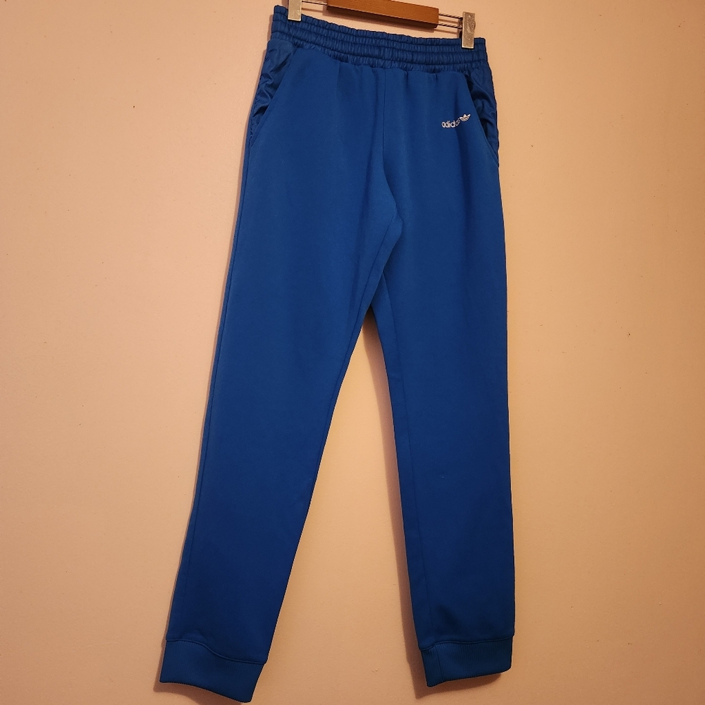 Adidas Originals Royal Blue Track Pants Men’s Small M30182 Retro Streetwear